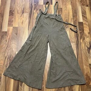 Free People Olive Jumpsuit Size XS